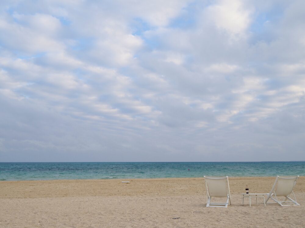 リゾナーレ小浜島のプライベートビーチ