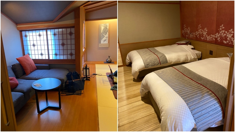 【草津温泉】奈良屋レビュー｜千と千尋感！泉游亭こけもも・カフェ喫茶去メニュー