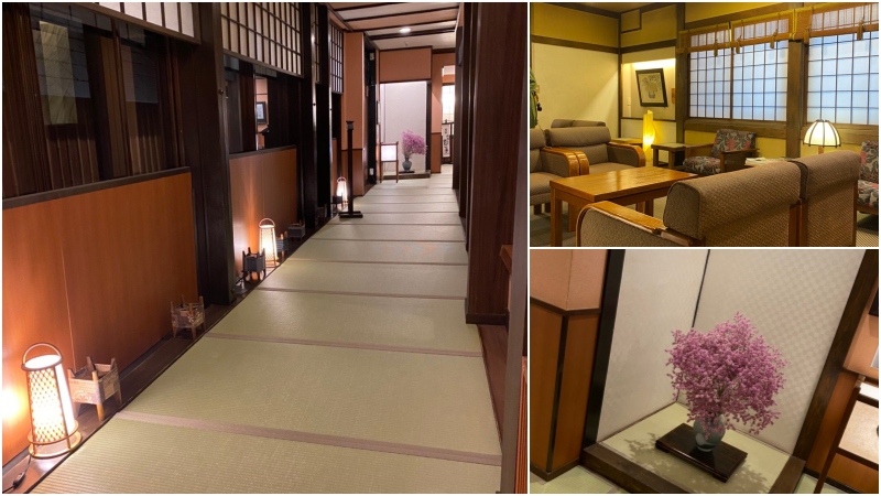 【草津温泉】奈良屋レビュー｜千と千尋感！泉游亭こけもも・カフェ喫茶去メニュー